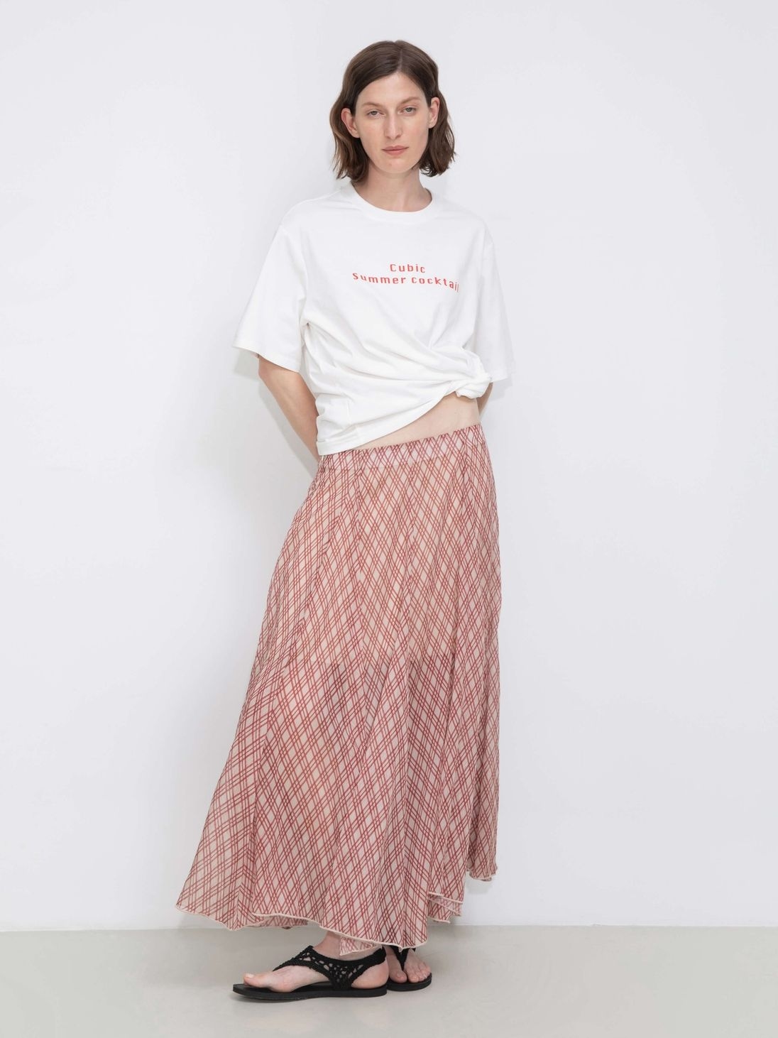 Sloane Asymmetrical Flow Maxi