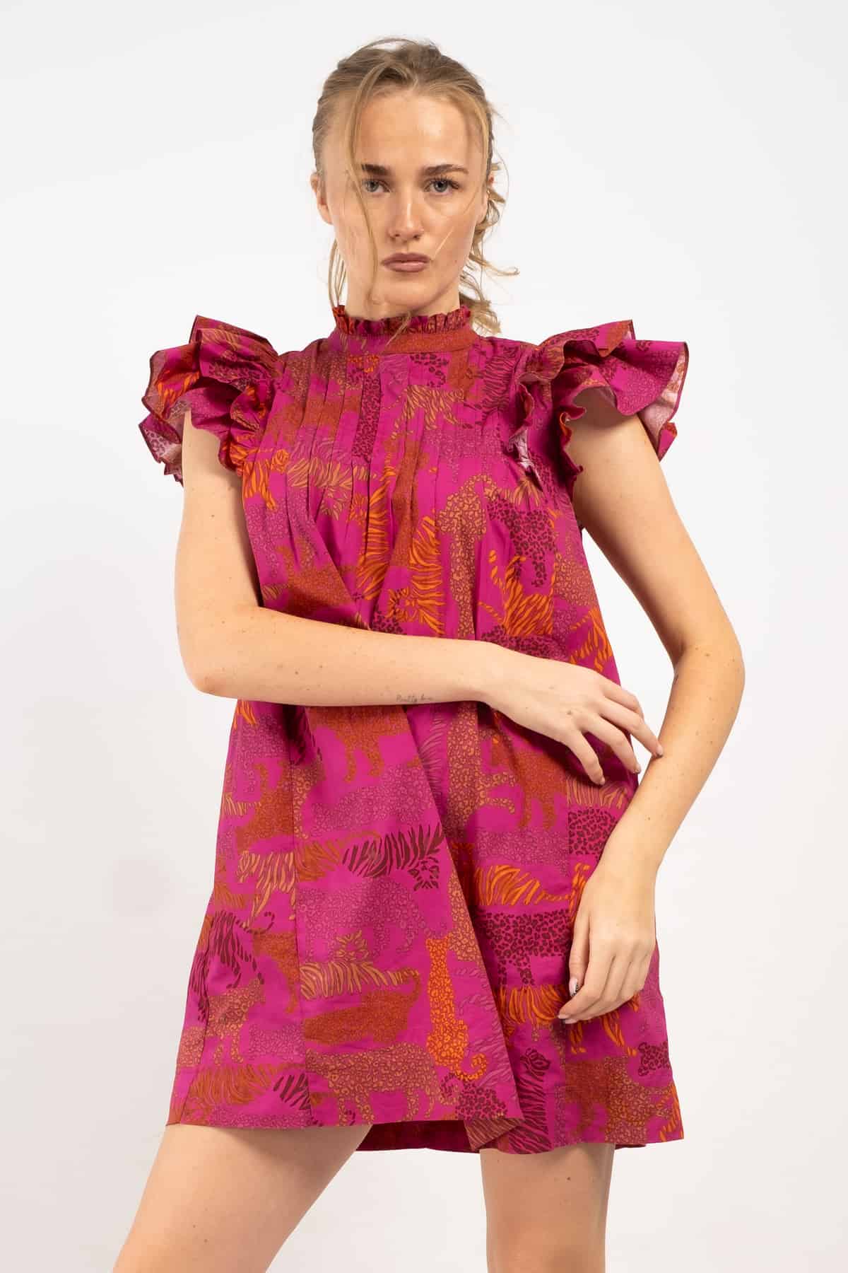 In the Jungle Lovel Shift Mini Dress