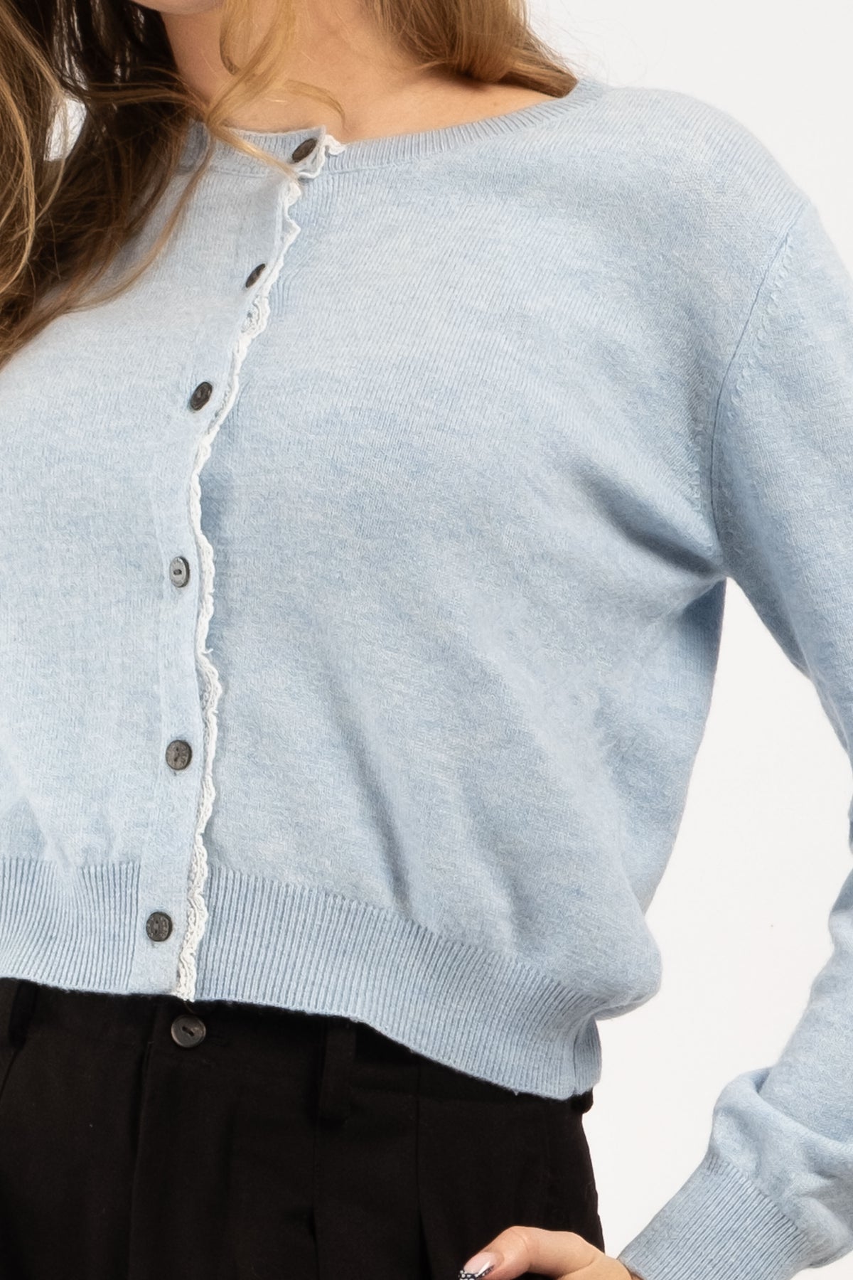 On Cloud Nine Grace's Soft Lace Cardigan