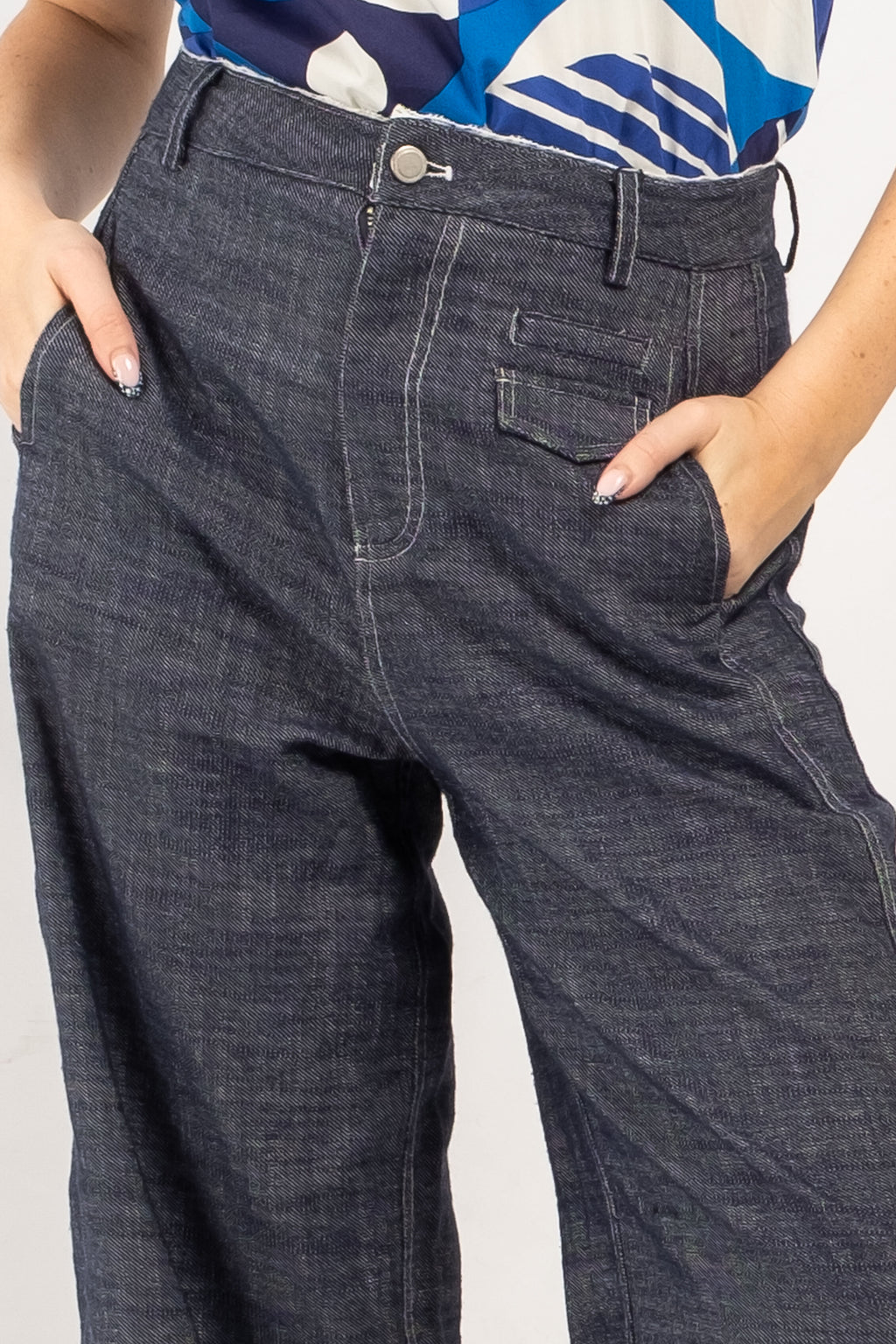 Paloma Lace Whisper Soft Wide Leg Jeans
